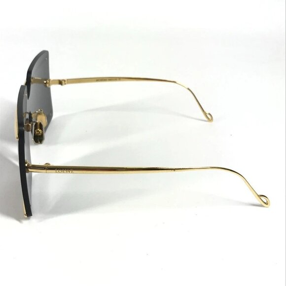 LOEWE LW40073U logo glasses eyewear sunglasses Plastic / Metal Black/Gold main image 12